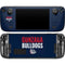 Gonzaga University Bulldogs Bold Steam Deck Handheld Gaming Computer Skin